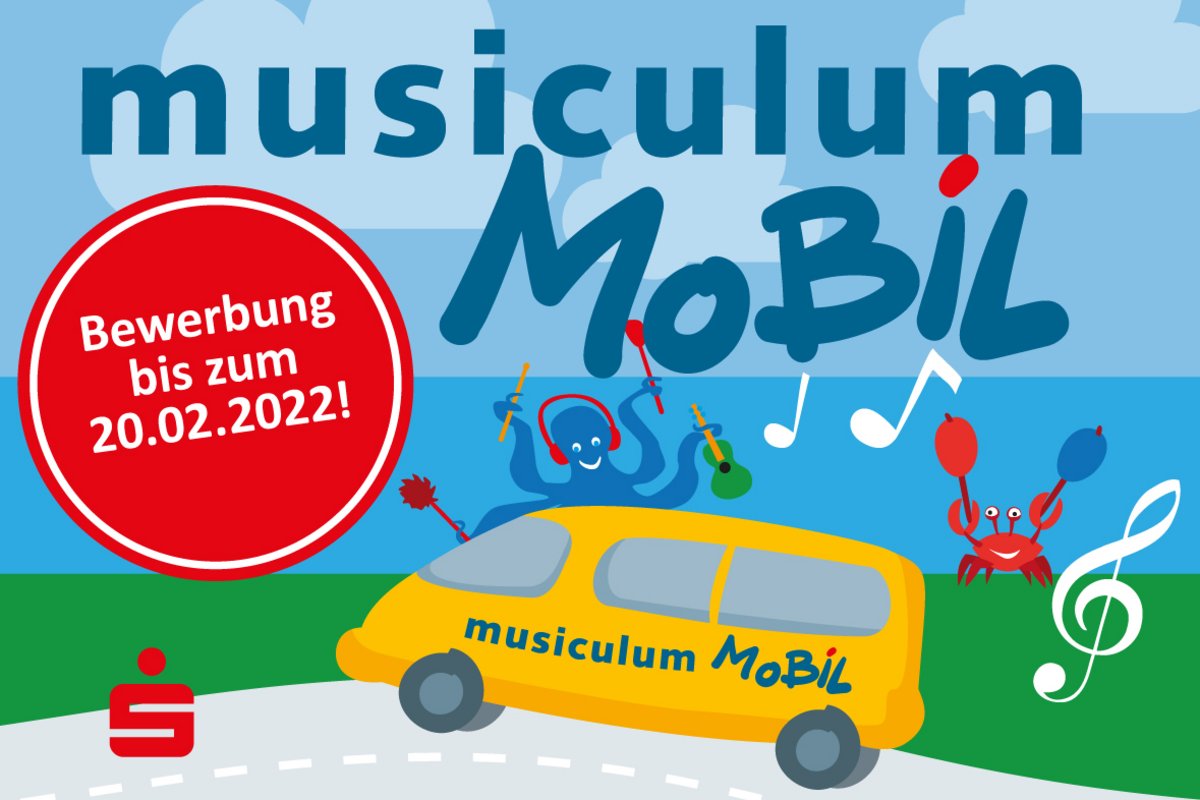 Sparkassen vergeben 100 musiculum MOBIL-Einsätze!